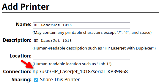 HP Interfaces